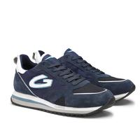 Sneakers Alberto Guardiani WEN 009811 Camoscio e tessuto blu e bianco SCONTO