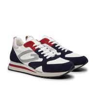 Sneakers Alberto Guardiani WEN 220002 Camoscio e tessuto blu e bianco SCONTO