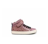 Geox J Kalispera Girl Sneaker, Dk Rose/Nero, 35 EU, Dk Rose Black, 35 EU