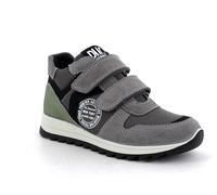 Sneakers alte scarponcini strappo PRIMIGI 8373922 Bambino grigio e nero