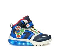 Geox Scarpe da Ginnastica Ciberdron Bambino Blu Navy/Bianco 36 EU