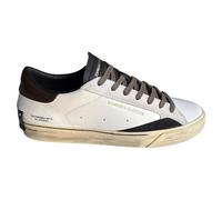 Crime London 11075aa8.10 Sneakers Con Lacci In Pelle Uomo WHITE 44