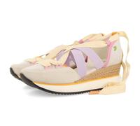 Sneakers Aperte Bianche con Zeppa da Donna SAMOBOR, Malva, 41 EU