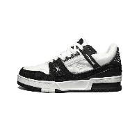 Sneakers basse classiche casual per uomo e donna, scarpe da skate a blocchi di colore bianco e nero, comode scarpe da tennis per camminare all'aperto, sneakers unisex alla moda Grazie per il tuo acqui