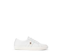 Scarpe Ralph Lauren Janson II Action Leather bianco donna - 38