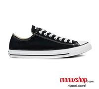 SNEAKERS BASSE UNISEX CONVERSE ALL STAR OX M9166C NERO CHUCK TAYLOR