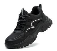 Sneakers Bianche Donna,Scarpe da Tennis Donna,Lavoro Protettive Suola Spessa Velluto Rete alla Moda Traspirante Antiscivolo Corsa