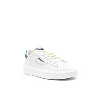Sneakers Blauer BUCK03 (White Green, Sistema Taglie Calzature EU, Adulto, Uomo, Numero, Media, 43)