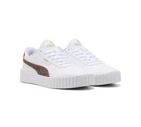 PUMA Sneakers Carina 3.0 Feline da Donna 40, White Soft Taupe Brown
