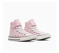 Converse Chuck Taylor all Star,Sneaker Alta in Tela,Rosa con Pois Colorati,Modello Scarpa Bambina A10701C (Rosa, Sistema Taglie Calzature EU, Adolescente, Numero, Media, 33)