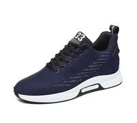 Sneakers con rialzo integrato da 6 a 10 cm Scarpe da uomo 6/8/10 CM - Sneakers comode ed eleganti con tacco nascosto, aumento dell'altezza invisibile