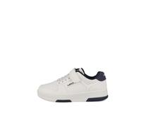 Sneakers con strappi bambino bianco blu Levis art. VMAV0001S