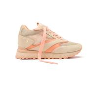 Sneakers con Zeppa Pelle E Rete LARRABEE