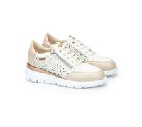 Sneakers con zip in pelle Rueda Bianco 40