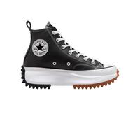 Run Star Hike Foundational Leather Hi W by Converse 38 1/2 Nero