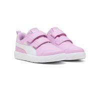 Puma Courtflex V3 V PS Sneaker, Mauve Glow White, 1 UK Bambino