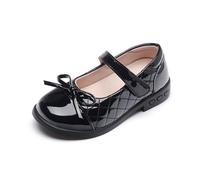 Sneakers da Bambina per l'uso Quotidiano spettacoli e Matrimoni Calzature comode Eleganti per Ragazze dalla Taglia 3 alla 16 perfette per Outfit Casual e Formali (Black4 33 Little Child)