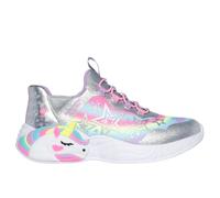 Skechers Unicorn Dreams - Starry Lite - Sportive piatte da donna, argento, 32 EU
