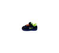 Sneakers da culla SUN68 Tom Fluo Z44302N 07 NAVY BLUE bambino