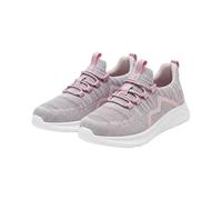 Sneakers da donna con memory foam, scarpe da ginnastica leggere e resistenti, suola antiscivolo, per il tempo libero, comode da camminare, traspiranti, per il tempo libero, Colore: rosa., 41 EU