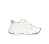 Geox D Diamanta B, Platform Donna, White Lt Gold, 35 EU