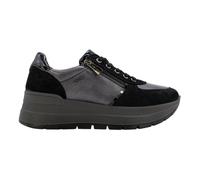 Sneakers da donna Igi&Co 8677500 in pelle di colore nero.