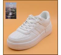 Sneakers da donna LUMBERJACK bianche platform scarpe sportive memory foam casual