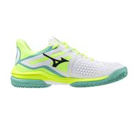 Scarpe da tennis da donna Mizuno Wave Exceed Tour 6 CC White/Black/Mizuno Neo Lime EUR 38,5 EUR 38,5