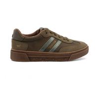 Sneakers Da Donna Mustang Verde Oliva Scarpe Da Strada Stripe Piattaforma
