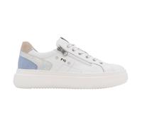 Nero Giardini E615285D Sneakers Donna in Pelle E Suede - Bianco 37 EU