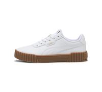 PUMA Carina 3.0, Scarpe da Ginnastica Donna, White Gold-Gum, 40 EU