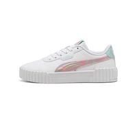 PUMA Carina 3.0 Space Belle Jr, Scarpe da Ginnastica, Bianco Pinkscape, 35.5 EU