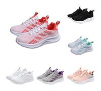 Sneakers da donna scarpe sportive leggere, comode e antiscivolo, scarpe da ginnastica ventilate in memory foam largo, scarpe da jogging in rete traspirante per tutto il giorno all'aperto, Colore