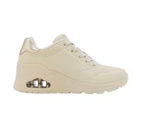 Skechers UNO Wedge, Scarpe Donna, Bianco Sporco, 38 EU
