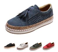 Sneakers da donna, slip-on per sneaker, antiscivolo, con plateau, scarpe da ginnastica, scarpe da corsa, scarpe da donna, mocassino, slip-on moafers, scarpe basse basse basse per il tempo libero