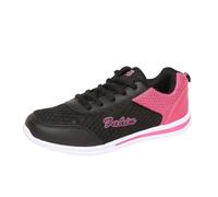 Sneakers da donna UK con punta in acciaio, antiscivolo, con zeppa piatta, in rete traspirante, scarpe da corsa con lacci, scarpe basse da passeggio, morbide e spesse, ortopediche, casual, palestra