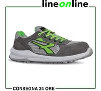 U-Power Red Industry® Rio, Scarpe Antinfortunistiche Unisex, Scarpe da Ginnastica in Pelle Leggere, Flessibili, Antiperforazione, con Suola infinergy, con Puntale in Alluminio (46)