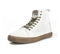 Sneakers da moto John Doe Neo bianco / marrone CE appr. 41