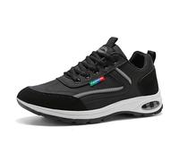 Sneakers da Uomo, Casual, comode, Eleganti, Sportive, per la Corsa e i Viaggi, Sneakers di Design per Tutte Le Stagioni e attività. (Black, 38)