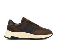 Sneakers da Uomo Hyperlight Marrone e Blu in Pelle Scamosciata e Nylon - HXM5630FR30 VFV740F 6