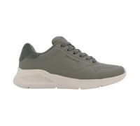 Sneakers da uomo in ecopelle verde SKECHERS UNO LITE - SUITED LITE 183121-OLV