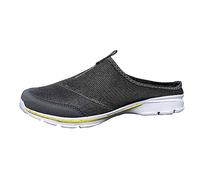 Sneakers da uomo per uomini attivi, alla moda, comode, antiscivolo, robuste, ideali per le attività estive, grigio scuro, 42 EU