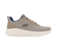 Sneakers da uomo SKECHERS BOBS B FLEX - ICY EDGE 118109-TPE in tessuto beige