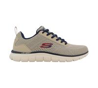 Sneakers da uomo SKECHERS TRACK - LESHUR 232758-TPNV in tessuto beige