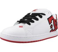 DC - Court Graffik M Shoe Xwrk, Sneakers da Uomo, Bianco (White/Red/Black), 40