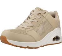 Skechers Women's Uno Wedge Sneaker, Naturale, 41 EU