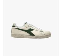 Diadora Game L Low Waxed, Sneaker Unisex - Adulto, White Green, 40 EU