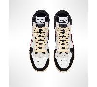 Sneakers Diadora Magic Basket Demi Cut Suede Leather - 40 , Bicolore