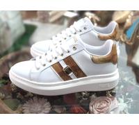SNEAKERS DONNA ALVIERO MARTINI PRIMA CLASSSE BIANCO IN PELLE 1170 MODA 2025