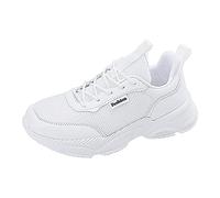 Sneakers Donna Bianche Eleganti Gym Fitness Casual Comode Sportive Fitness Sneaker Trekking Camminata Scarpe Sportive Fitness Palestra Scarpe Scarpe Donna Memory Foam